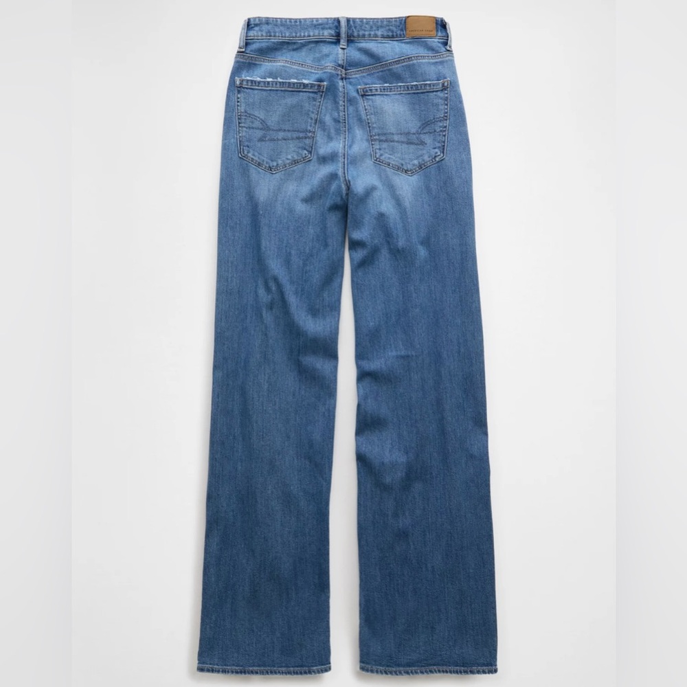 American Eagle Outfitters Blue Flare Jeans - Picture 6 of 9